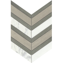 INTRIGUE - 12X14, GRAY/FAWN, POLISHED/MATTE